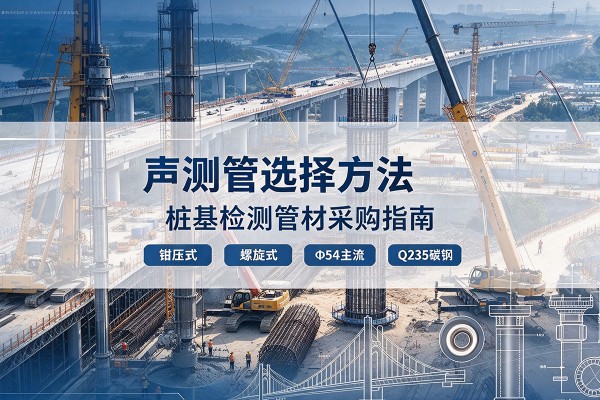 上杭声测管选型标准