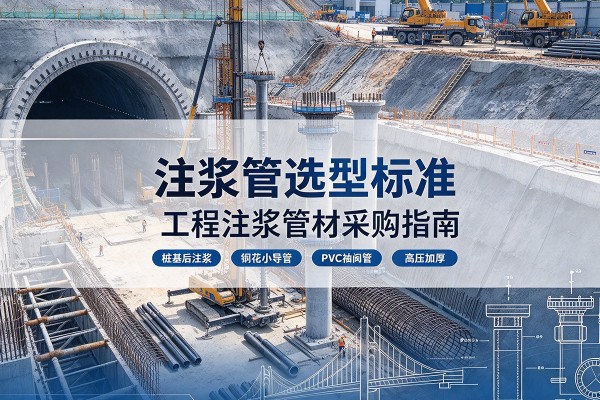 上杭注浆管选型标准