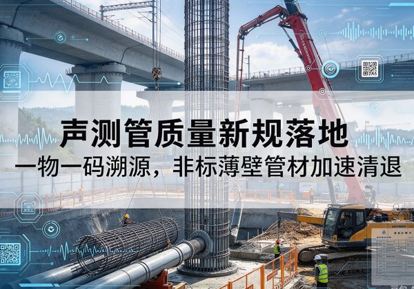 上杭声测管质量新规落地，一物一码溯源，非标薄壁管材加速清退