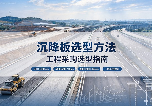 上杭沉降板选择方法