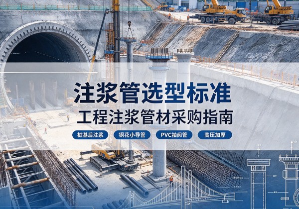 上杭注浆管选型标准